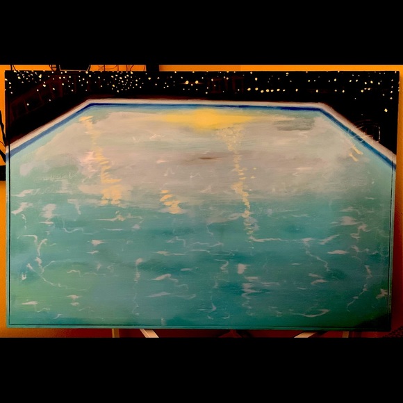 God’s Pool-oil on canvas painting
